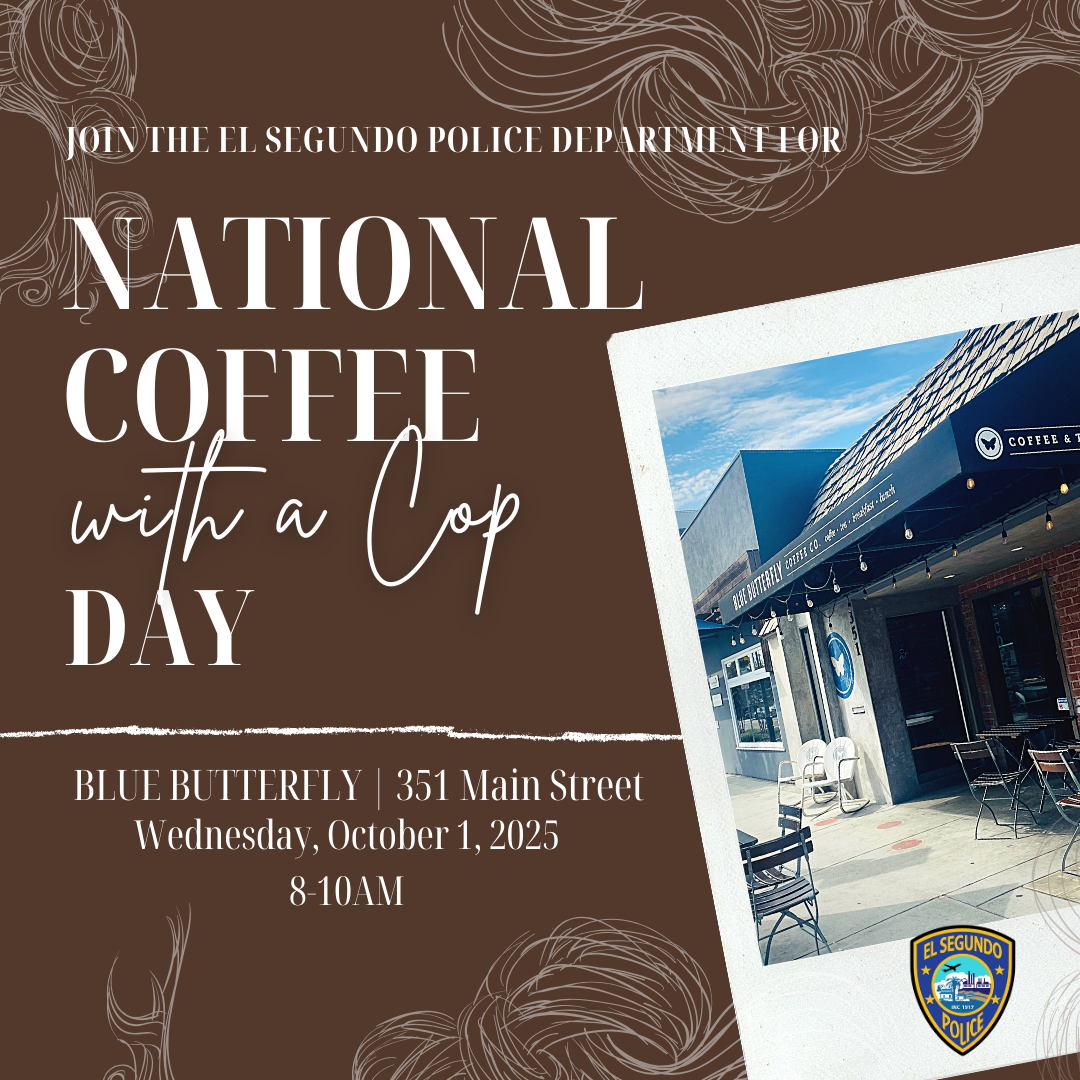 National Coffee with a Cop Flyer