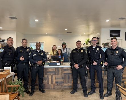 Cops in a Coffee shop